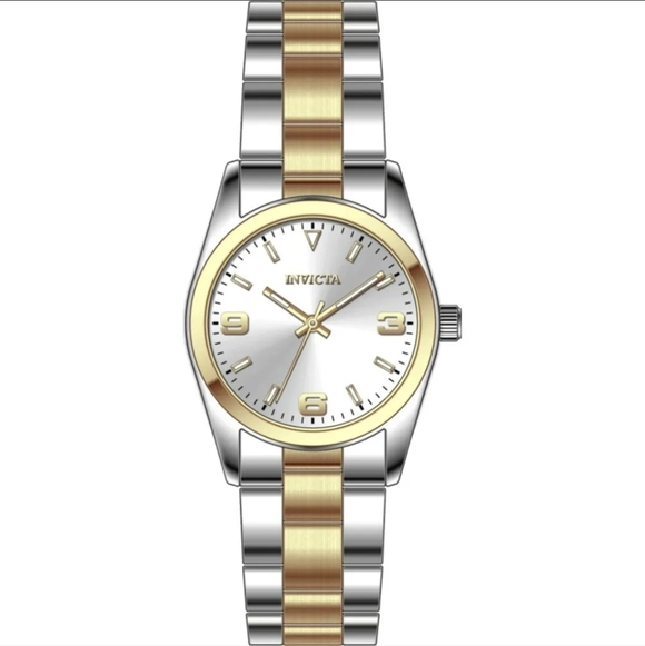 Invicta Women\'s Silver and Gold Watch Two Tone Celestial Maya